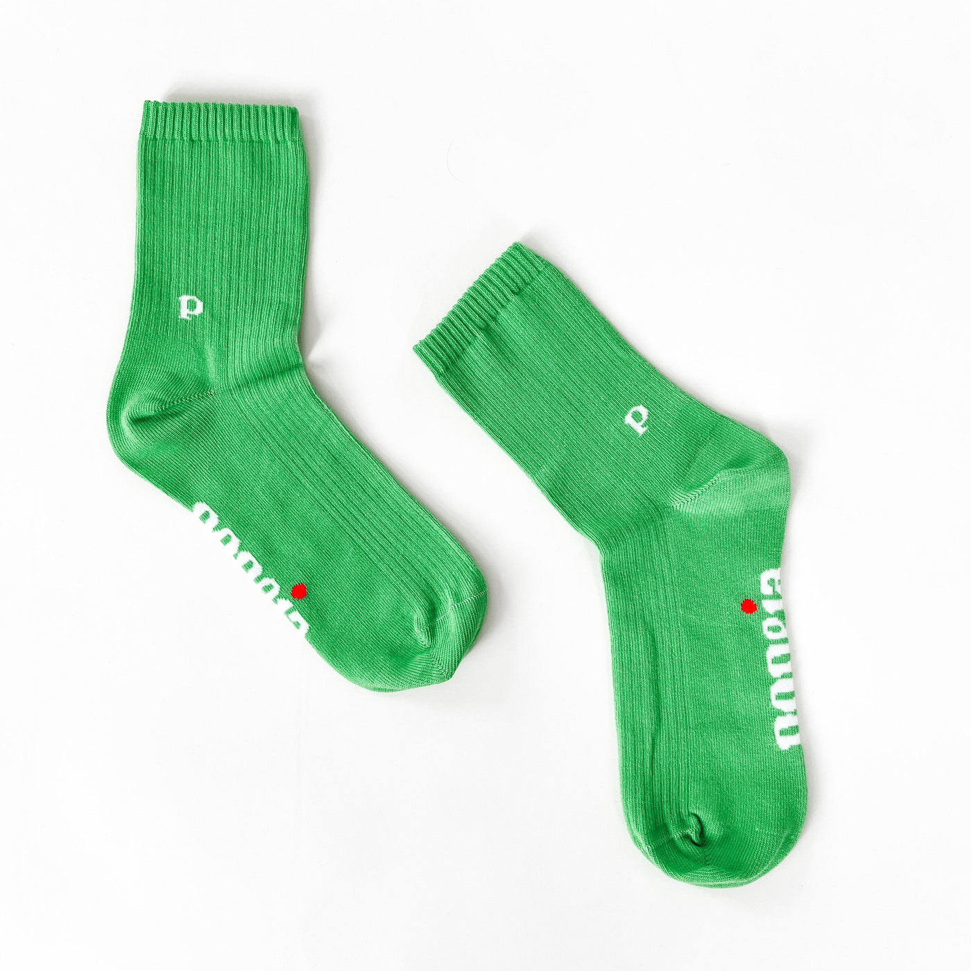 The Casual - Socken aus Bio-Baumwolle in Grün