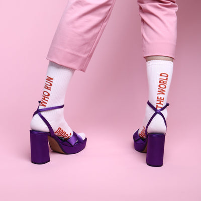 popeia x The Female Company Socken aus Bio-Baumwolle