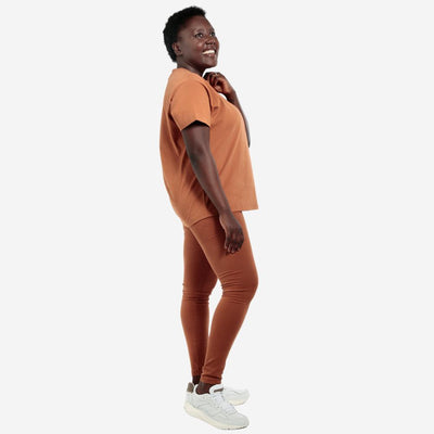 ADULT All Day Leggings -  Caramel Cookie