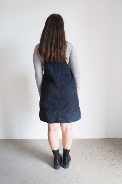 Cord Latzkleid Frauen, oat