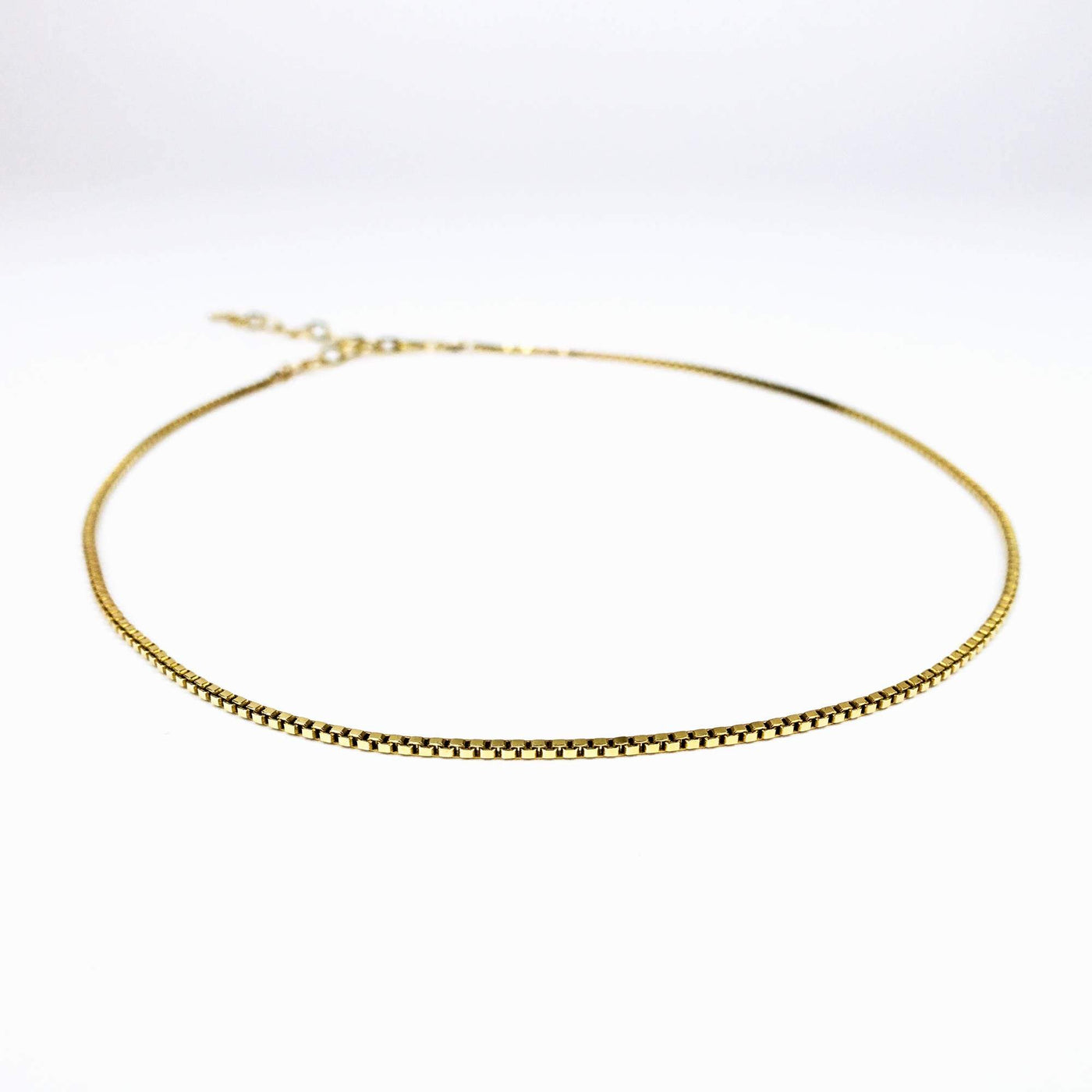VENEZIA THIN – zarte Halskette in Silber, Gold oder Roségold