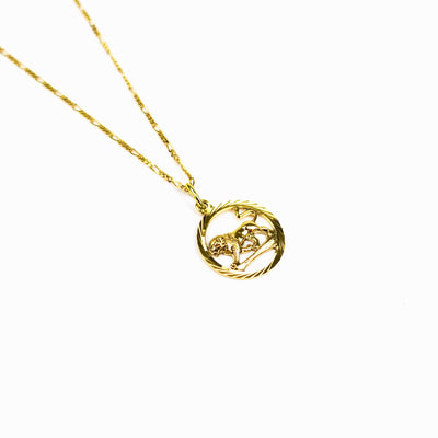 LEO // LÖWE – Sternzeichen Kette in Gold, Silber oder Roségold