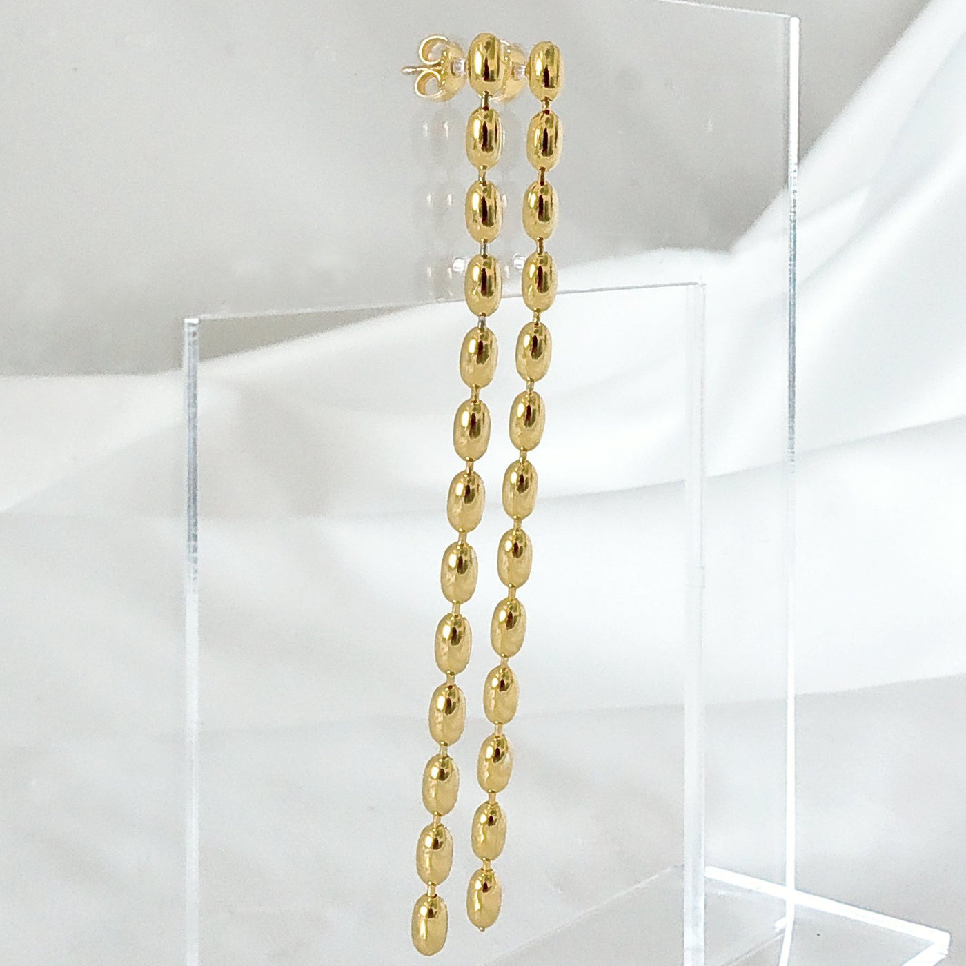 OLIVIA BOLD – Ohrhänger in Gold, Silber oder Roségold