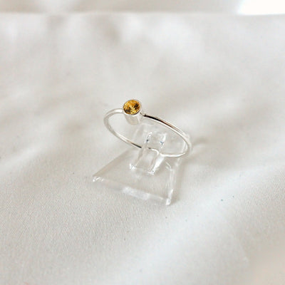 COSIMA MINI – Ring mit gelbem Zirkonia