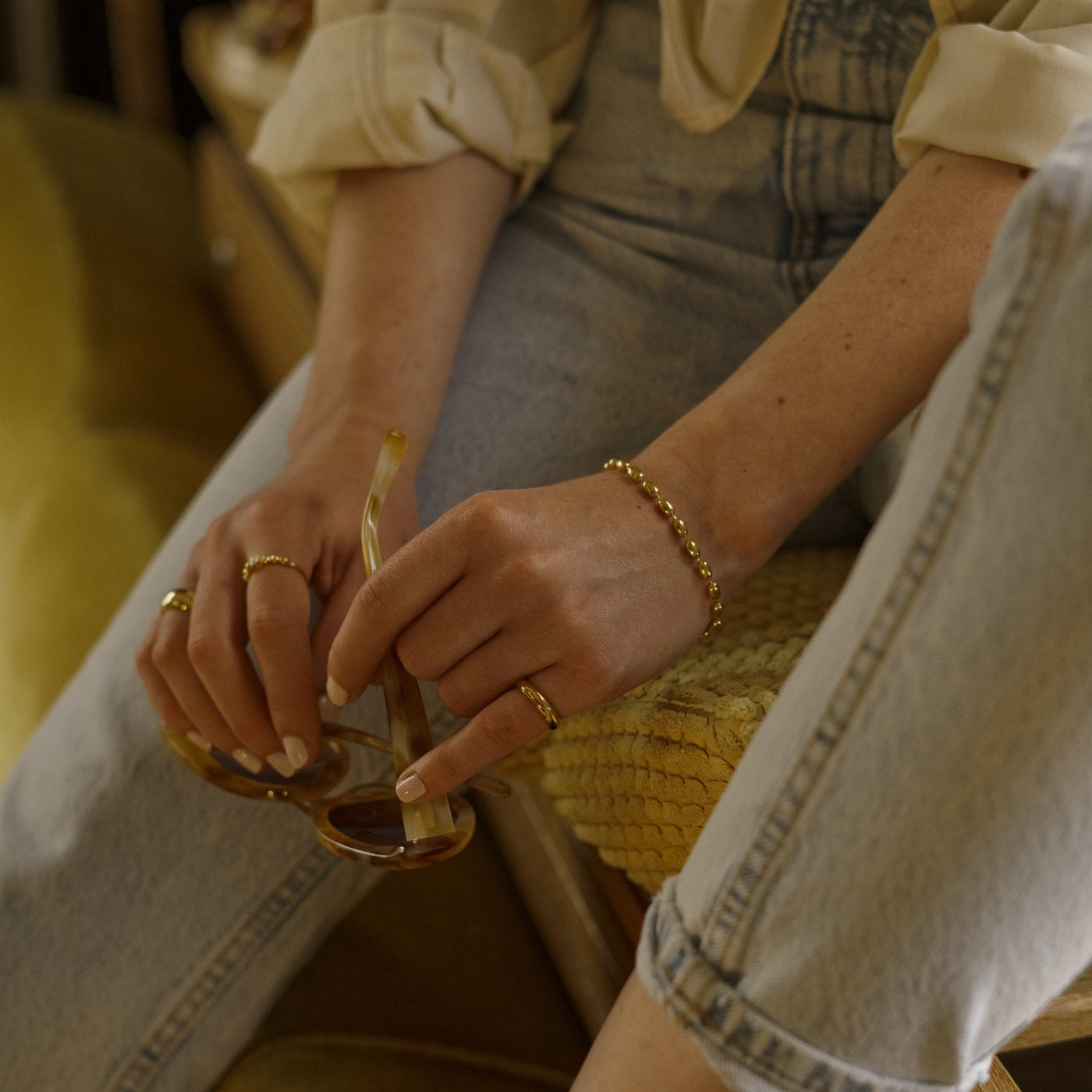 OLIVIA BOLD – Armband in Gold, Silber oder Roségold