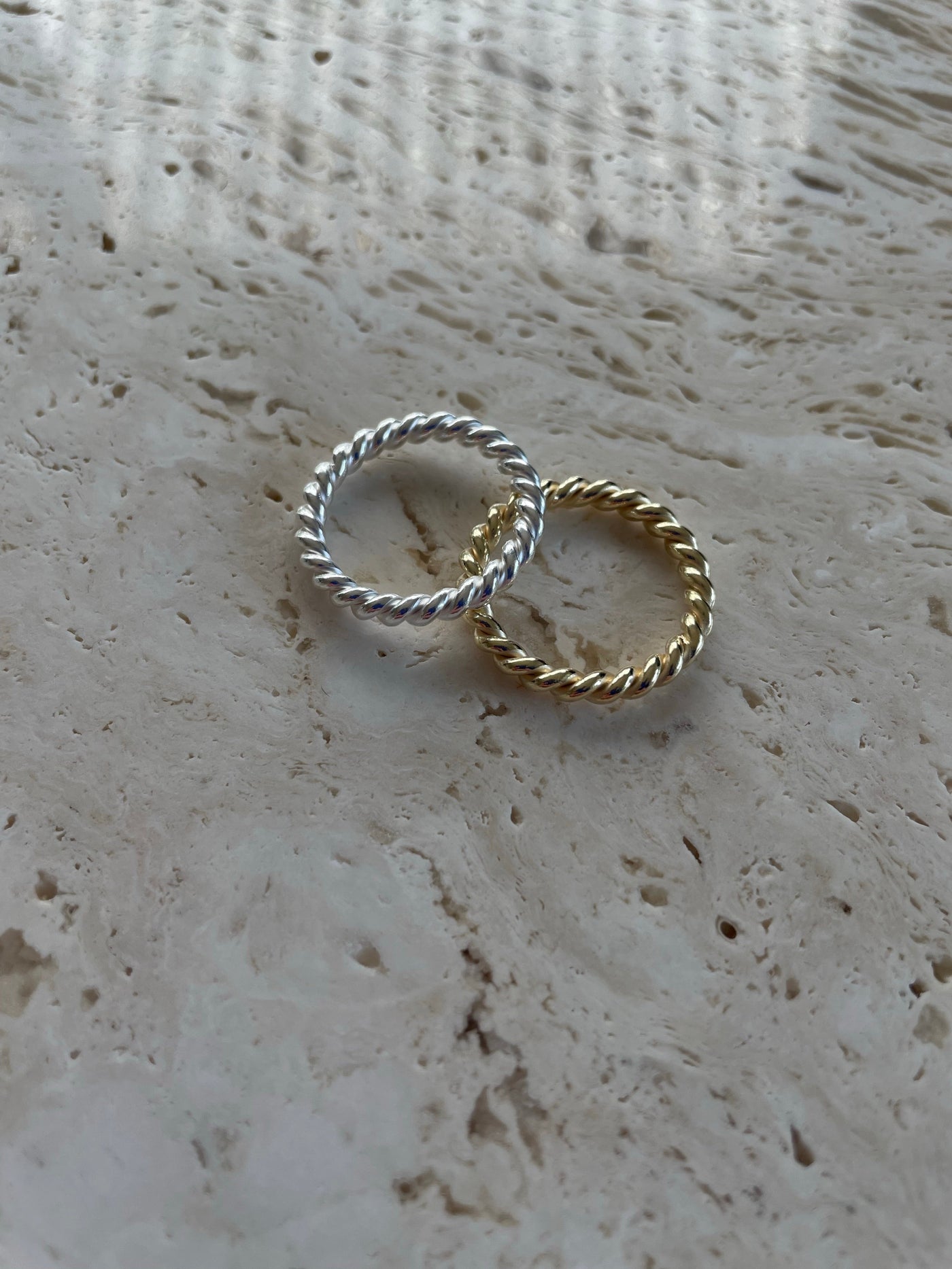Swirl Ring silber