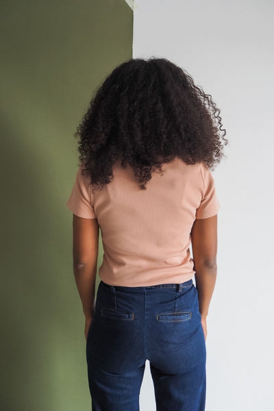 Jeans Culotte, indigo