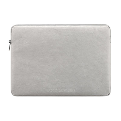 EcoSleeve - MacBook Tasche aus Kraftpapier - Vegan & Recyclebar - Grau