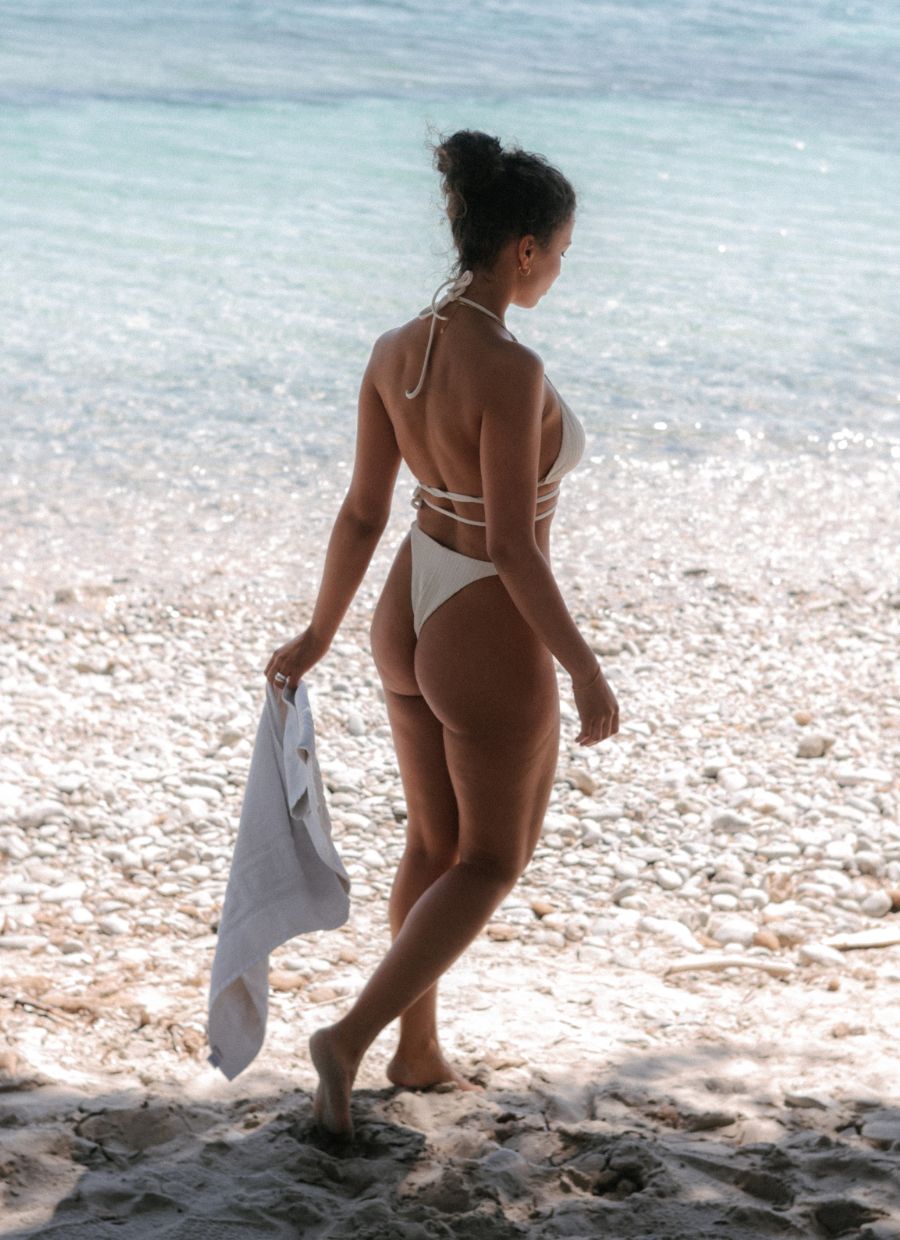 Naomi Bikini Top - Off-White