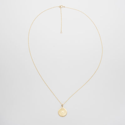 ornament necklace | solid gold