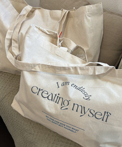 Canvas Bag "Creating Myself"