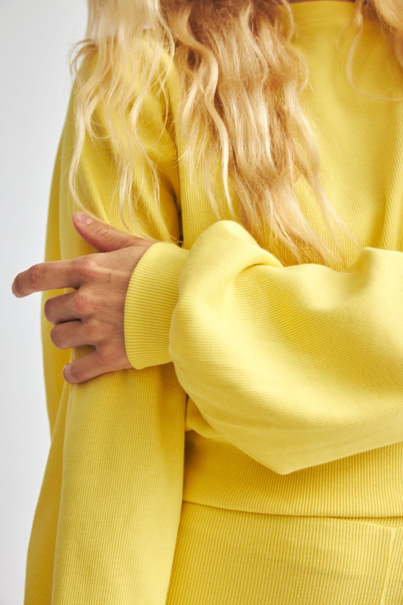Sweatshirt Baila - lemon