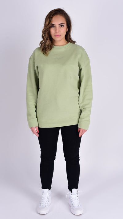 Unisex Sweater 100% BIO-Baumwolle in Grün